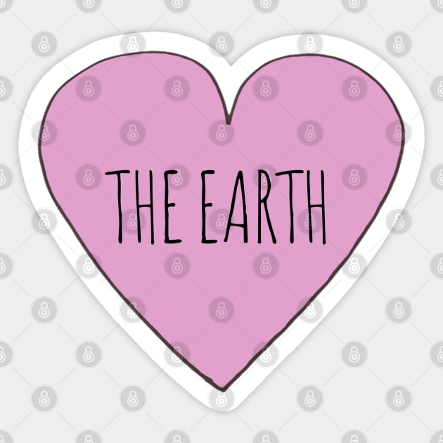 EARTH LOVE Sticker by wanungara